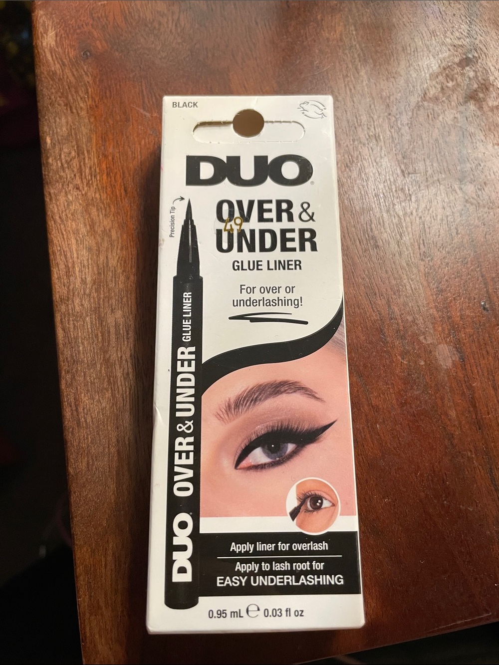 Urban Outfitters Over & Under Glue Liner — Black